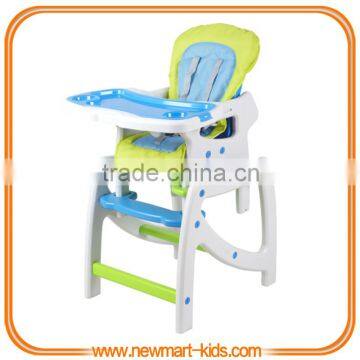 high quality 3 in 1 multi function high chair rocking chair baby high chairs