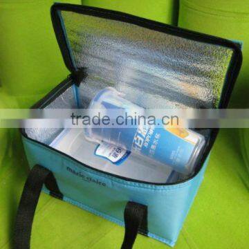 Customized reusable Aluminum Foil Bottle Cooler Bag