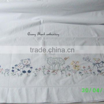 embroidery Children Bedding Set