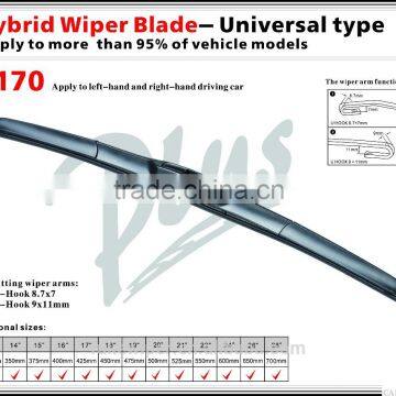 CARALL Clearer Visibility Hybrid Windshield Wiper Blade T170