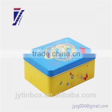 Daily Necessities hinge storage tin box