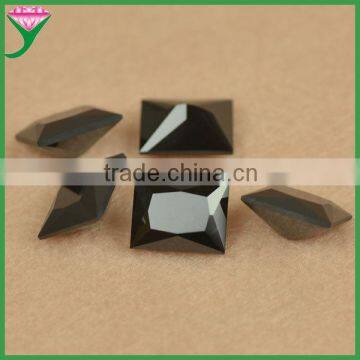 Factory price synthetic black nano rectangle wholesale iranian gemstones, rough gemstone buyers