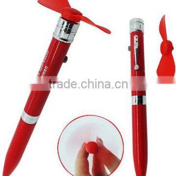 multifunction ballpen with mini fan