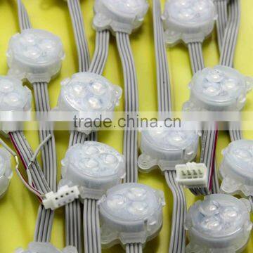 Building Lighting Decoration IP67 Full Color RGB Led Pixel DC 12V 5050SMD 30mm photo-6