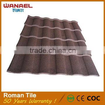 Wanael Building Material Durable Stone Coated Roofing Tile High Quality Roof Tile photo-6