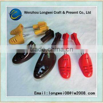 hollow plastic adjustable shoe trees/bright-colored shoe tree/tree climbing shoes/shoetree