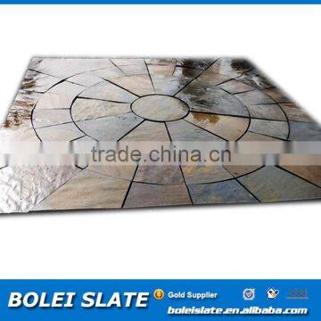 honed cheap flooring irregular slate