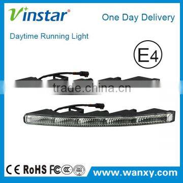 New E4 car parts accessories led drl curved led drl led daytime running light