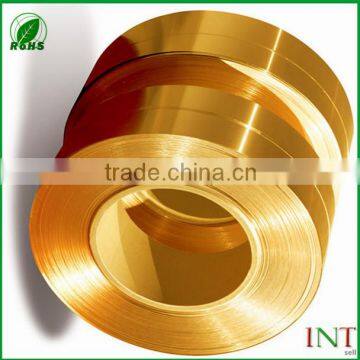 GB DIN EN ISO UNS JIS standard C24000 brass strips