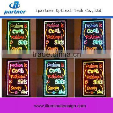 Custom Wholesale Tempered Glass Led Hand Writing Board