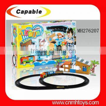 Model Cartoon Kids Toy Train Electric Toy Train Sets photo-5