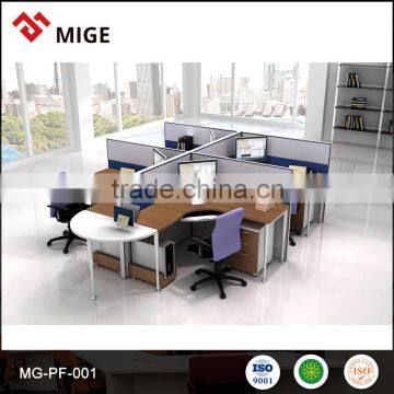 modern office workstation layout aluminium panel office partition table