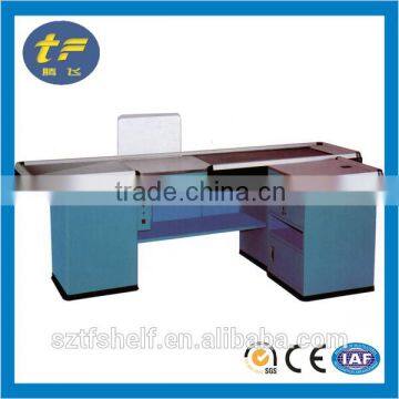 HOT SALE Supermarket Cash Checkout Counter Desk