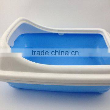 Wholesale indoor cat toilet cat toilet sand plastic cat litter box cleaning products