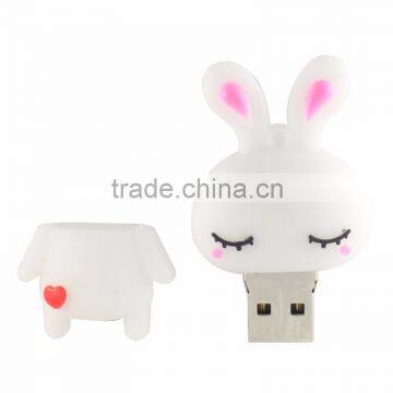 Top Selling and Cheapest Trade Assurance Attach Plastic Usb Flash Drive Rabit Usb Flash Drive 2.0/3.0 Usb Flash Drive photo-3