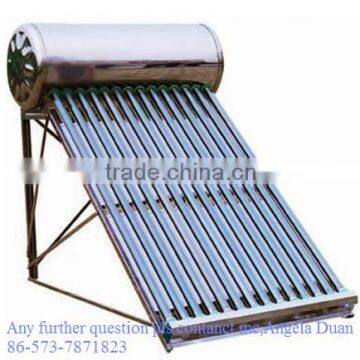 New Design High Efficiency 304 Solar Hot Water Heating in Indian photo-2