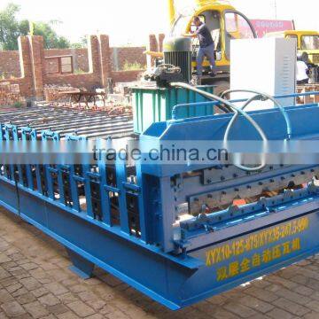 Roofing Sheet Double Layer Roll Former up and Down Diffferent Design Profile photo-2