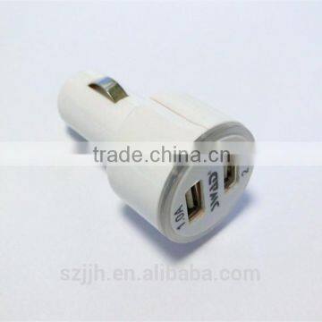 HOT wholesale 2 USB car battery charger for smartphone dual USB car charger                        
                                                                                Supplier's Choice