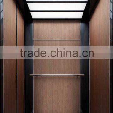 Luxury Noble Wood Quality Small Passenger Elevator With High Quality