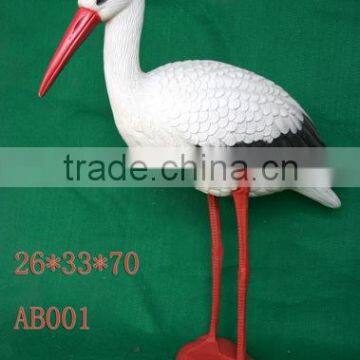 Plastic White Crane