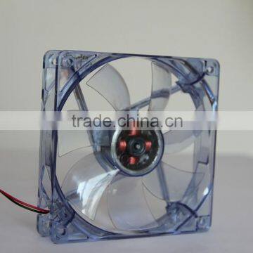 Transparent Blue Computer Case Cooling Fans 120x120x25mm