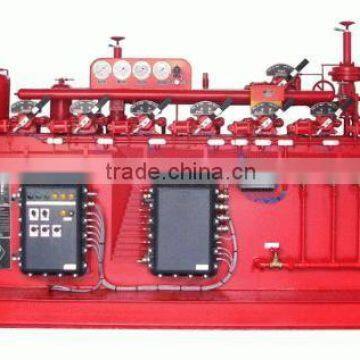 The control system for surface mounted BOP (blowout preventer) stacks