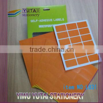 Yiwu wholesale easy to tear price label tag