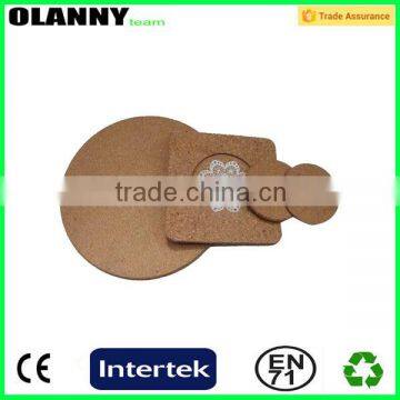 Promotion High Quality Wood Round Cork Coaster photo-6