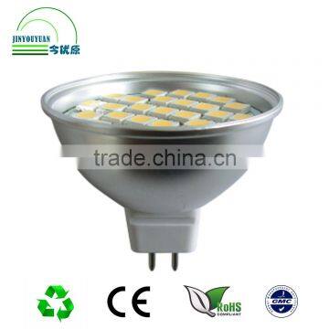 aluminum shell SMD5050 mr16 led spotlight 3w