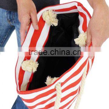 Factory Wholesale Cotton Canvas Beach / Tote Bag photo-3