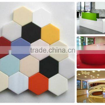 lg acrylic solid surface sheets to make creative shaped furniture