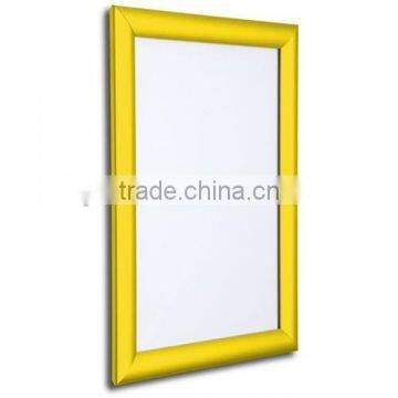 a1 a2 a3 a4 25mm aluminum yellow frame Snap Frame 25mm Yellow