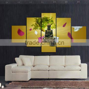 Feng Shui Buddha Giclee Printed Canvas from custom photo