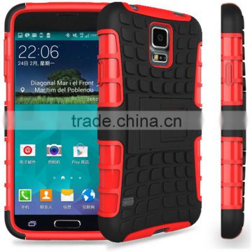 Kickstand PC TPU combo case for Samsung Galaxy S5 Mini