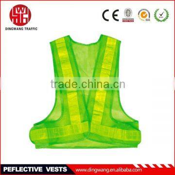 Green safety vest safety reflective clothe