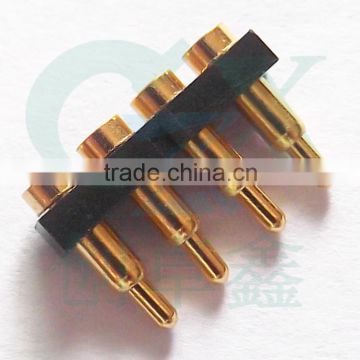 male spring loaded charge pogo pin connector battery connector