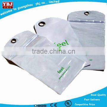 Cosmetic Transparent PVC Zipper Bags With Customers LOGO Print photo-6