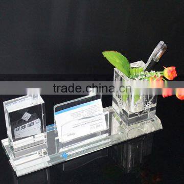 Hot Sale Crystal Glass Office Stationery Items Use List photo-6