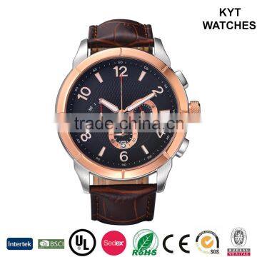 stainless steel cheap chronograph watch for mens