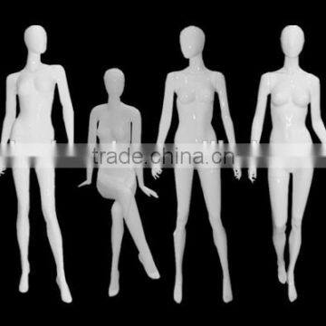 Modern Garment Shop Fitting Female Jointed Mannequin For Sale