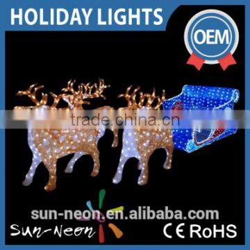 Christmas Decoration Led Lighting Outdoor Christmas Sleigh photo-2
