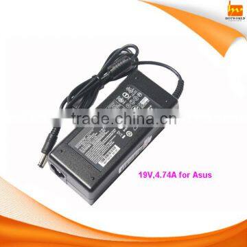 19V 4.74A 90W 5.5x2.5mm universal laptop charger for ASUS K52J F3s X70s F3J A6M