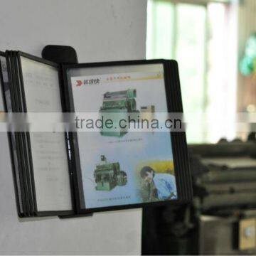 A4 wall mount menu book display stand