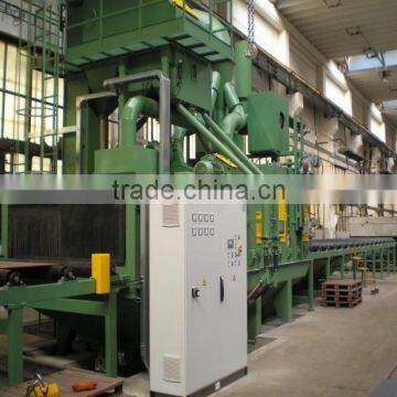 steel plate shot blasting machine/steel shot blasting machine/ shot blasting machine