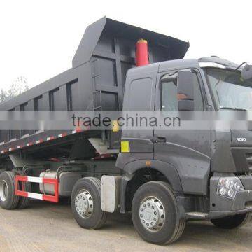 SINOTRUK HOWO A7 Chassis 8x4 Dump Truck , Euro 2,3,4 emission standard