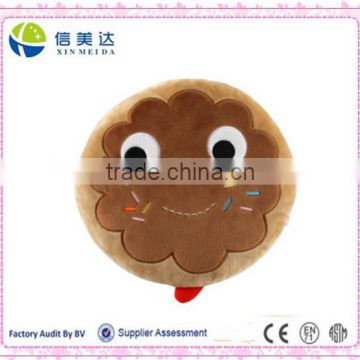 Plush Super Soft Cute Chocolate Donut Toy