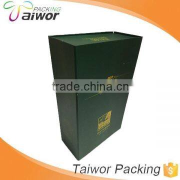 Custom logo book shape olive oil paper packaging box food grade paper box