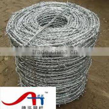 Used Galvanized Barbed Wire For Sale / PVC Coated Barbed Wire Price Weight Per Meter For Fence photo-2
