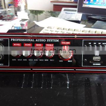 front control panel