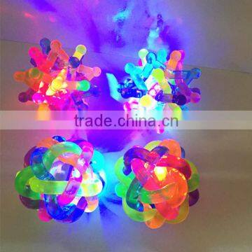 LED Flashing Transparent Ball Stress Ball With Light photo-2